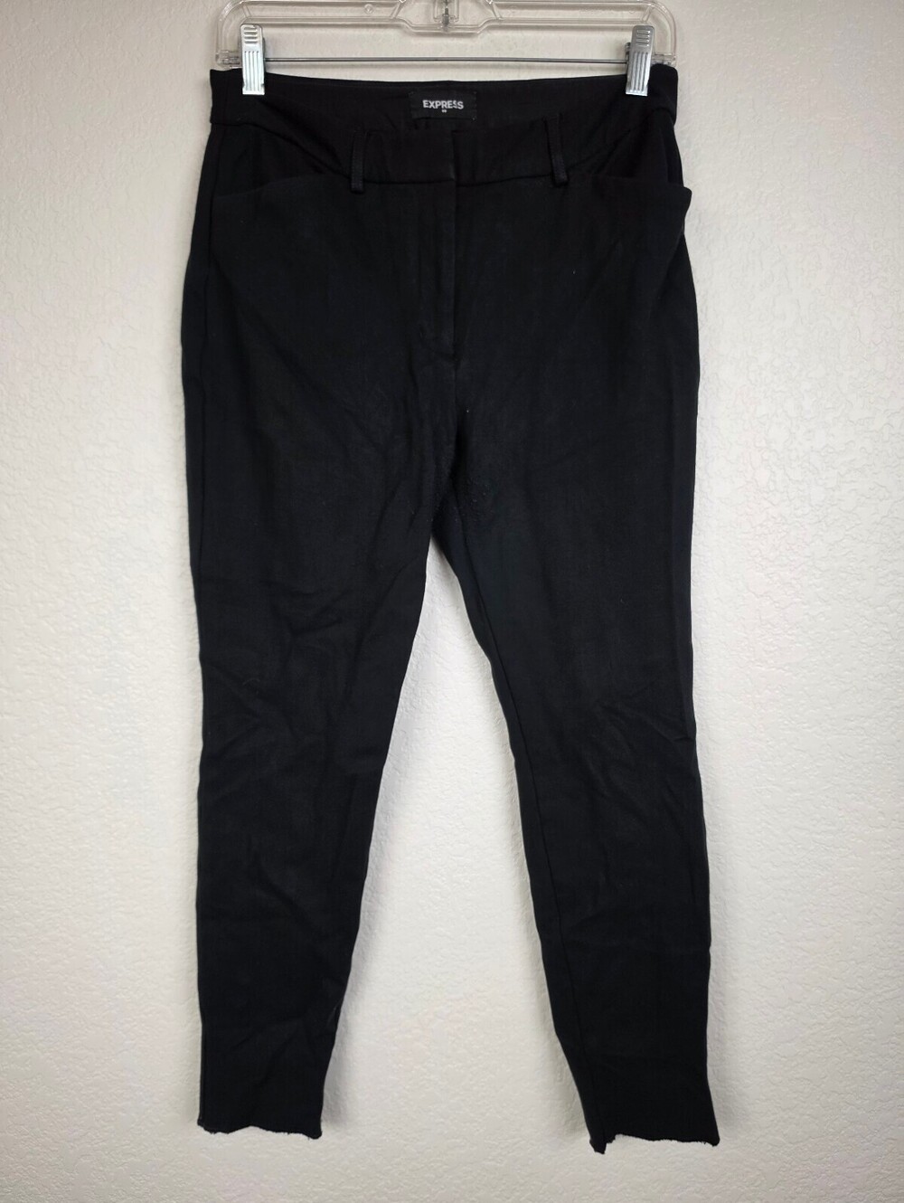 Express Women's Black Skinny High Rise Pants Size 6S